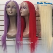 Hair Sense 100% Remy Human Hair Deep Part Lace Wig (28 Inch) - RH-KARLIE